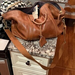 Madewell Tan Leather Shoulder Bag